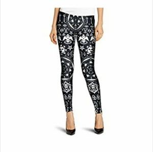 Greek symbols girls women leggings XS 3D print